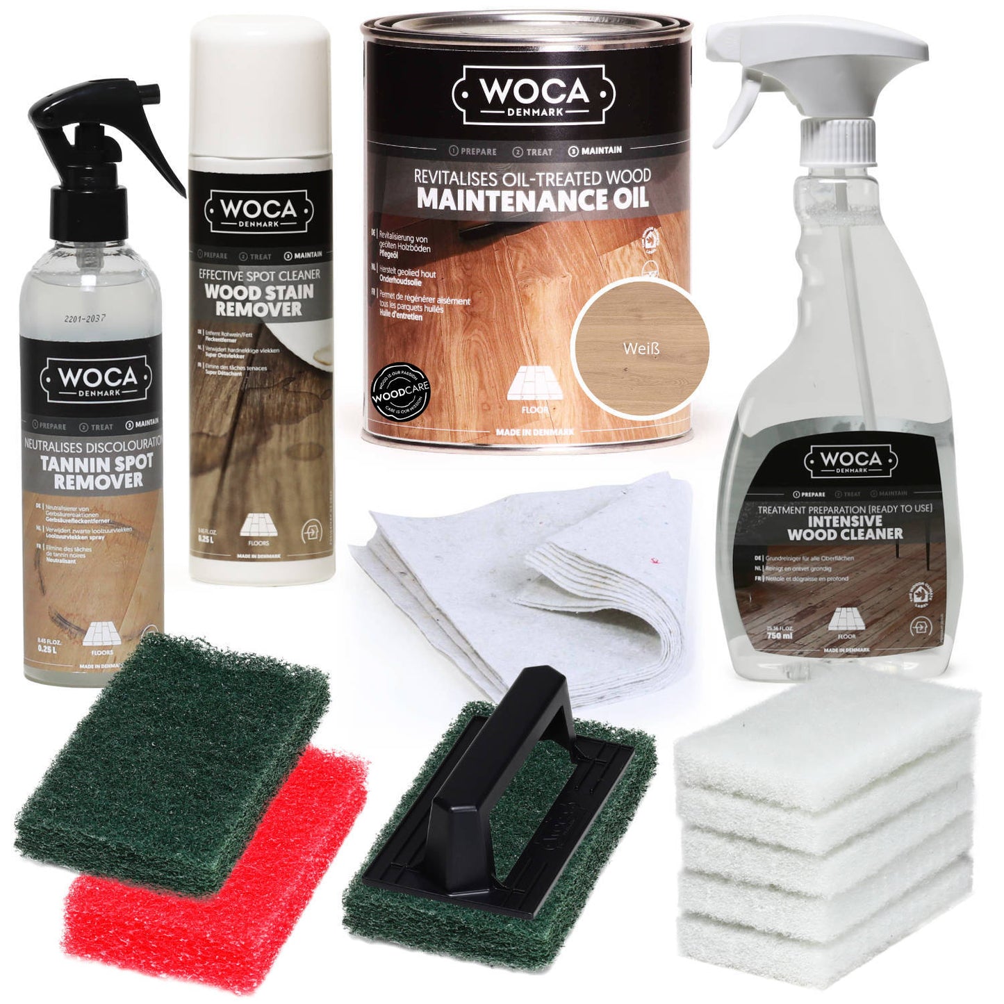 Fleckenapotheke für Böden - Fleck weg Reinigung