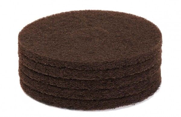 Braunes Super-Reinigungspad 16 Zoll, 5 Stück