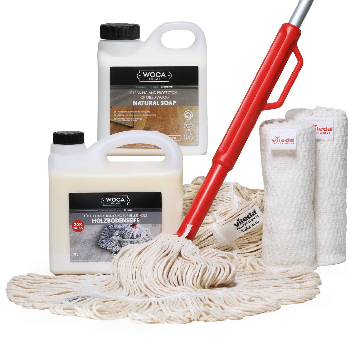 Vileda & Woca Twist Mop Set