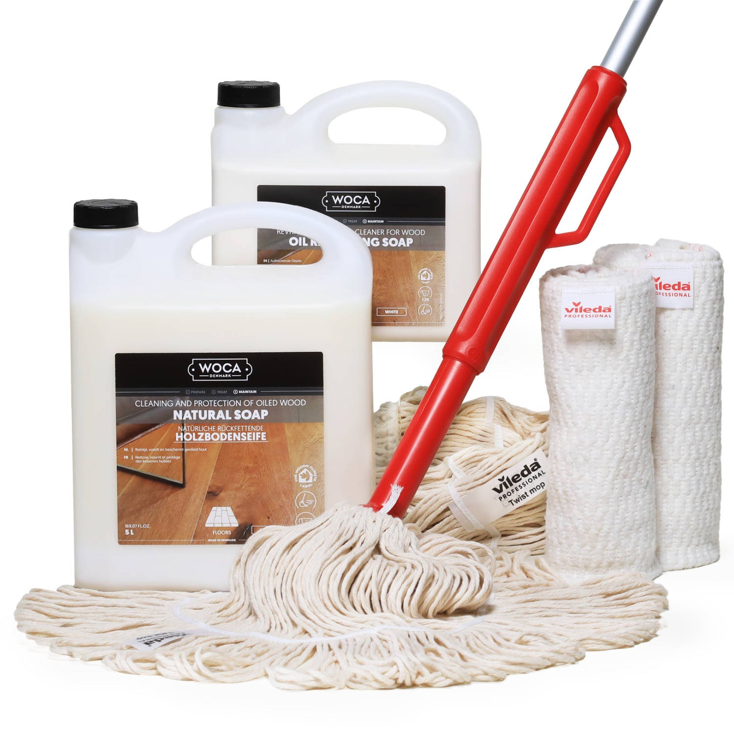 Vileda & Woca Twist Mop Set