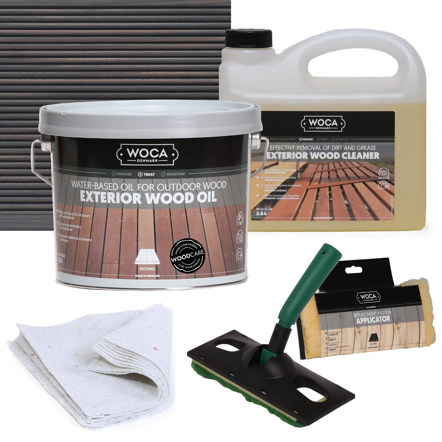 WOCA Terrassenöl Spar-Set für bis zu 25-60m²
