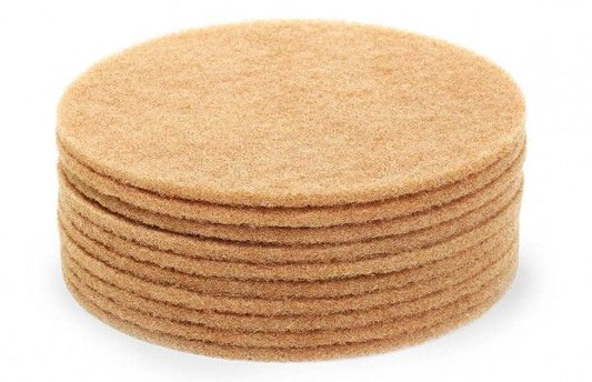 Beiges Normal-Vorpolierpad 16 Zoll, 10 Stück
