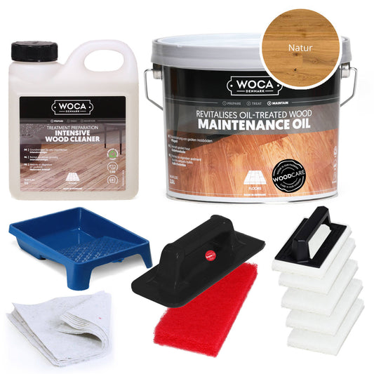 WOCA Nachöl-Set klein - Holzböden nachölen