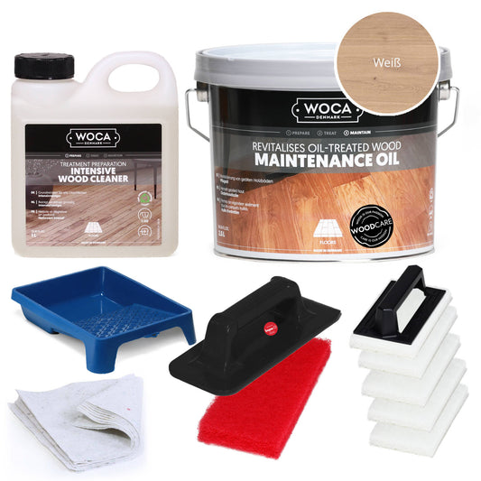 WOCA Nachöl-Set klein - Holzböden nachölen