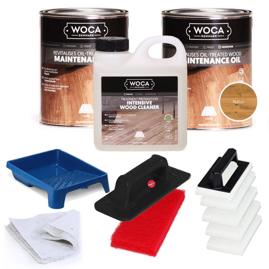 WOCA Nachöl-Set klein - Holzböden nachölen