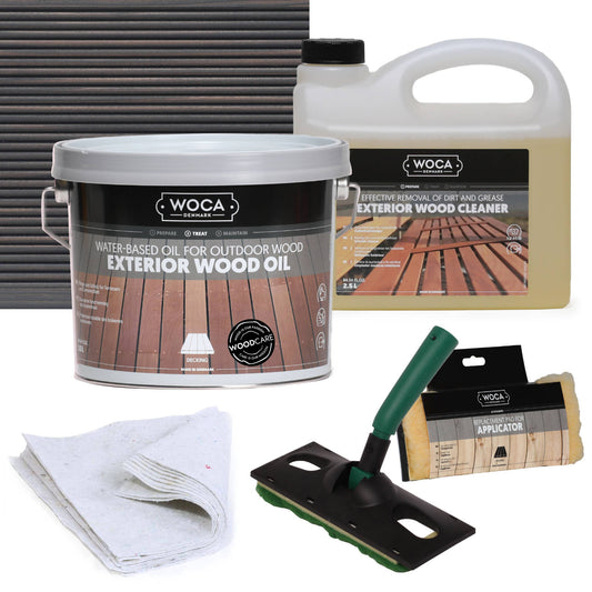 WOCA Terrassenöl Spar-Set für bis zu 25-60m²