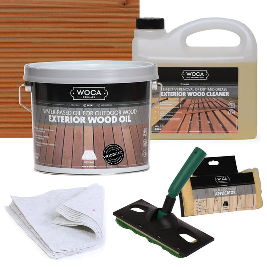 WOCA Terrassenöl Spar-Set für bis zu 25-60m²