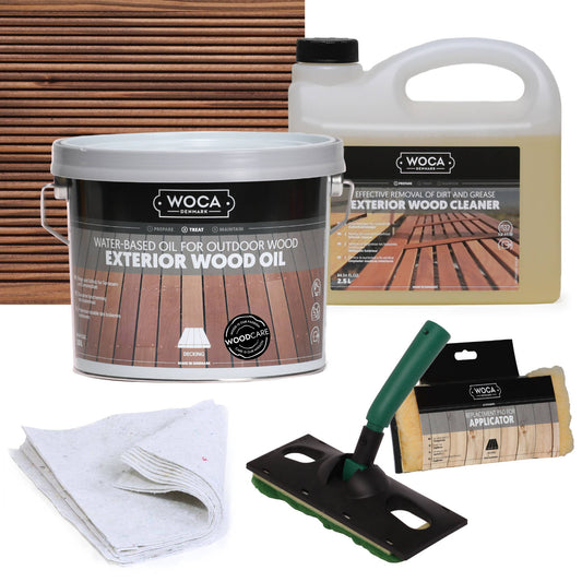 WOCA Terrassenöl Spar-Set für bis zu 25-60m²