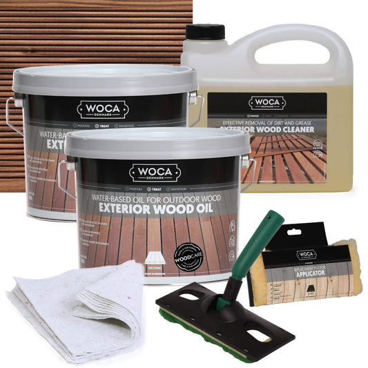 WOCA Terrassenöl Spar-Set für bis zu 25-60m²
