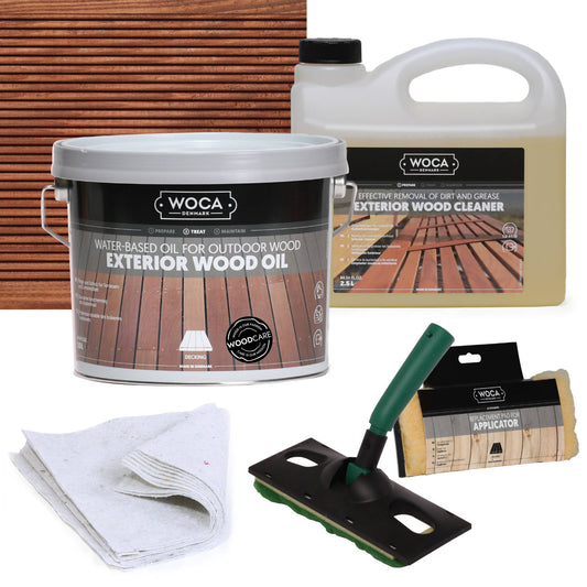WOCA Terrassenöl Spar-Set für bis zu 25-60m²