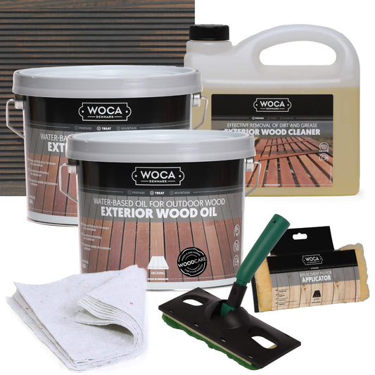 WOCA Terrassenöl Spar-Set für bis zu 25-60m²