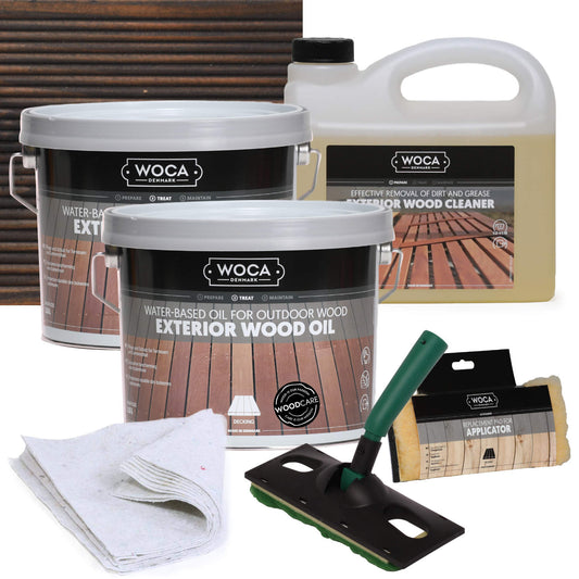 WOCA Terrassenöl Spar-Set für bis zu 25-60m²